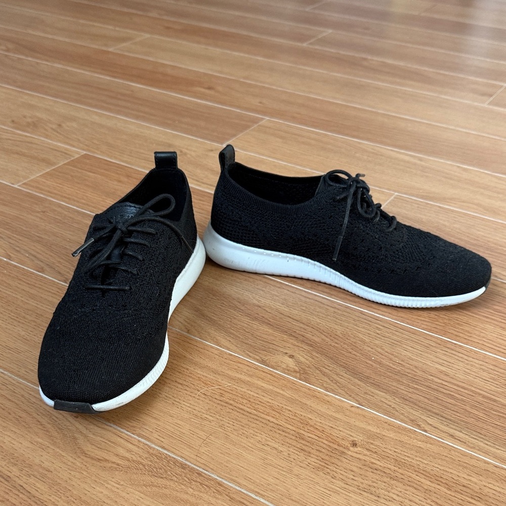 Cole Haan Black Knit Women's Sneakers 2 Zero Grand